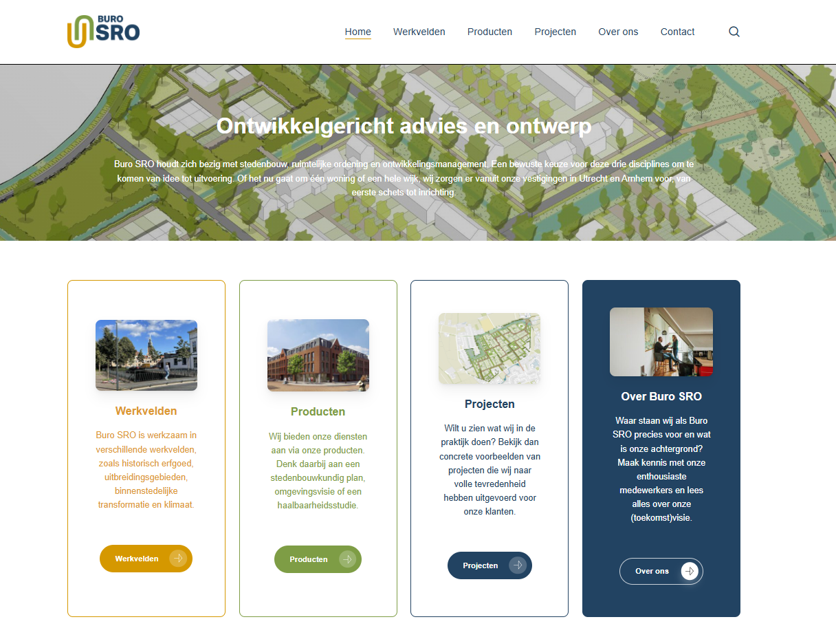 Nieuwe website